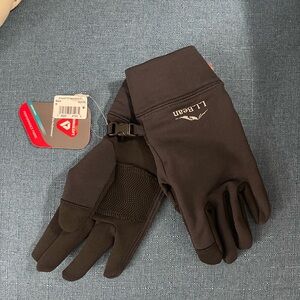 L.L. Bean Women’s Black Running Gloves